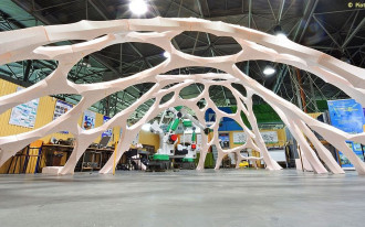 Styropian Termo Organiki budulcem innowacyjnego modelu pawilonu