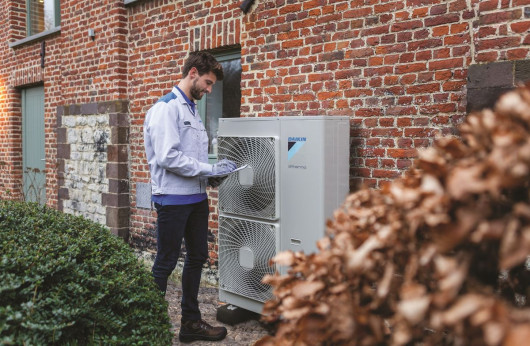 Pompa ciepła w budynku starszego typu