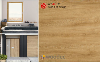 Nowy dekor okien PVC Woodec Dąb Turner w ofercie KRISPOL