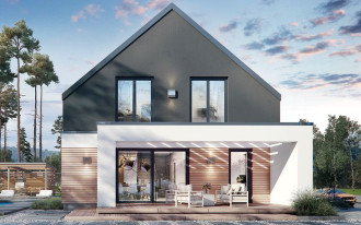 Dom w dipladeniach - nowoczesny, ekonomiczny i funkcjonalny