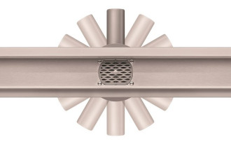 Odpływy liniowe z obrotowym syfonem od FALI