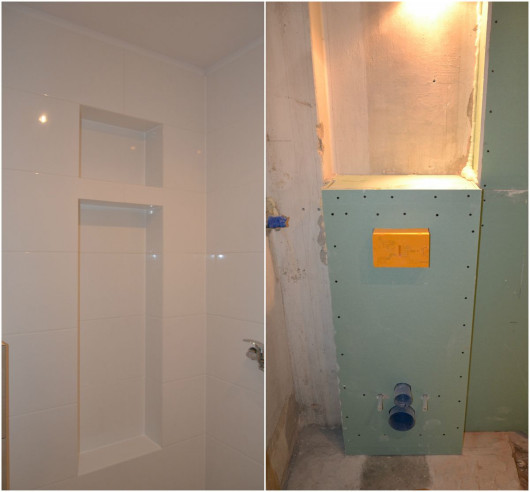 Etapy remontu łazienki w domu Bogdana - zdj 5 i 6