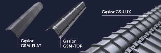 Gąsiory kalenicowe Budmat