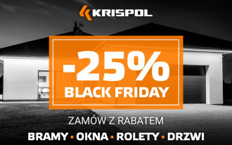 Promocja Black Friday od firmy KRISPOL