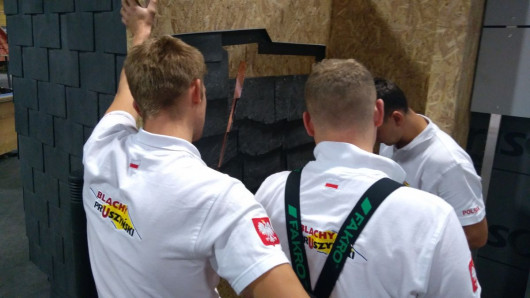 Zespół dekarzy na 27. Mistrzostwa Świata Młodych Dekarzy IFD