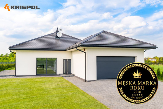 KRISPOL z tytułem Męska Marka Roku - nagrodzona brama