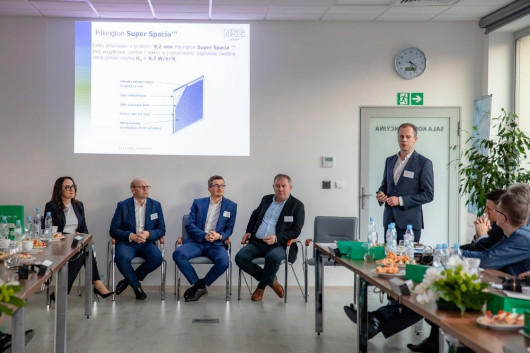 Prezentacja szkła architektonicznego