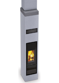 KINGFIRE® Lineare S. - kominek zintegrowany