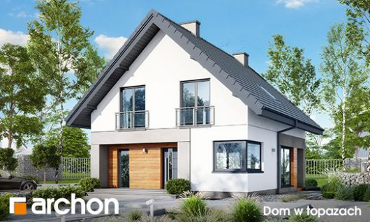 &quot;Dom w topazach&quot; - pow. 117,46 m2.