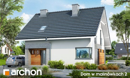 &quot;Dom w malinówkach 2&quot; - pow. 99,70 m2 + kotłownia 3,06 m2.