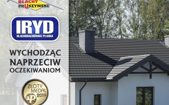 Blachodachówka PŁASKA ze Złotym Medalem MTP 2019