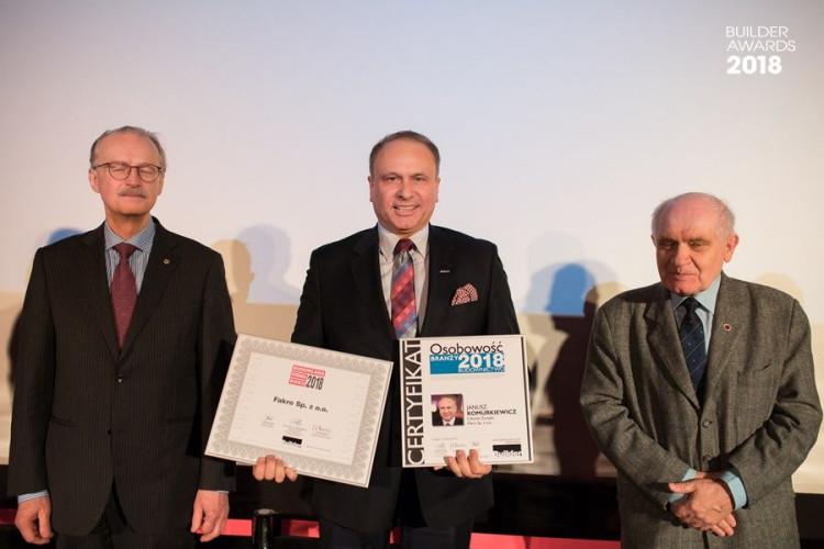Janusz Komurkiewicz Osobowość Branży 2018