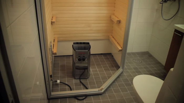 Montaż sauny fińskiej w łazience