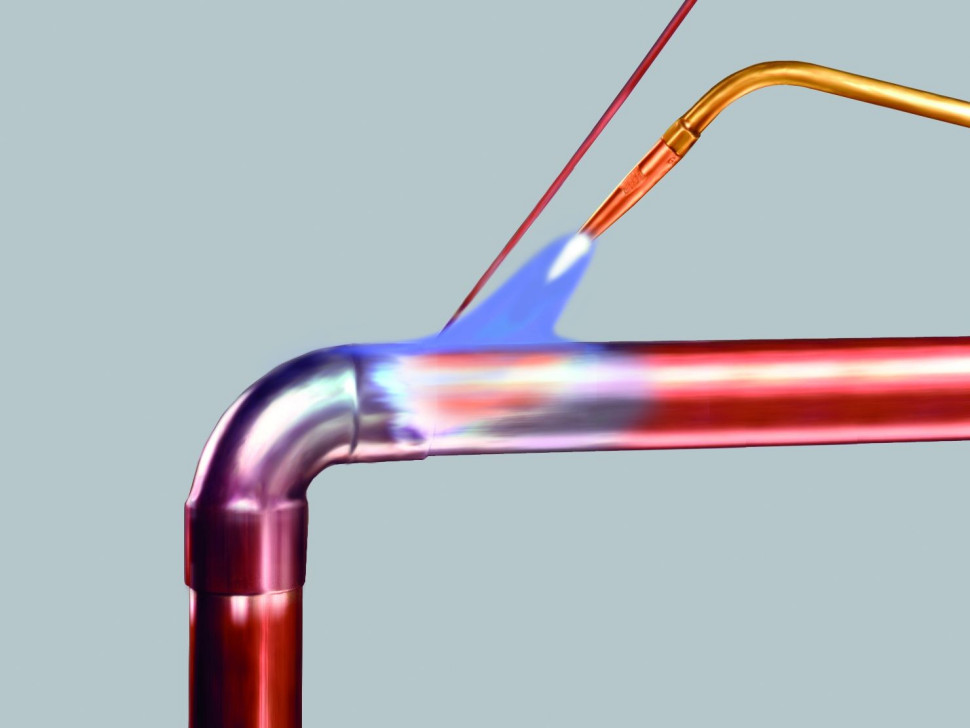 W przypadku miedzi, wykonuje się przede wszystkim połączenia lutowane