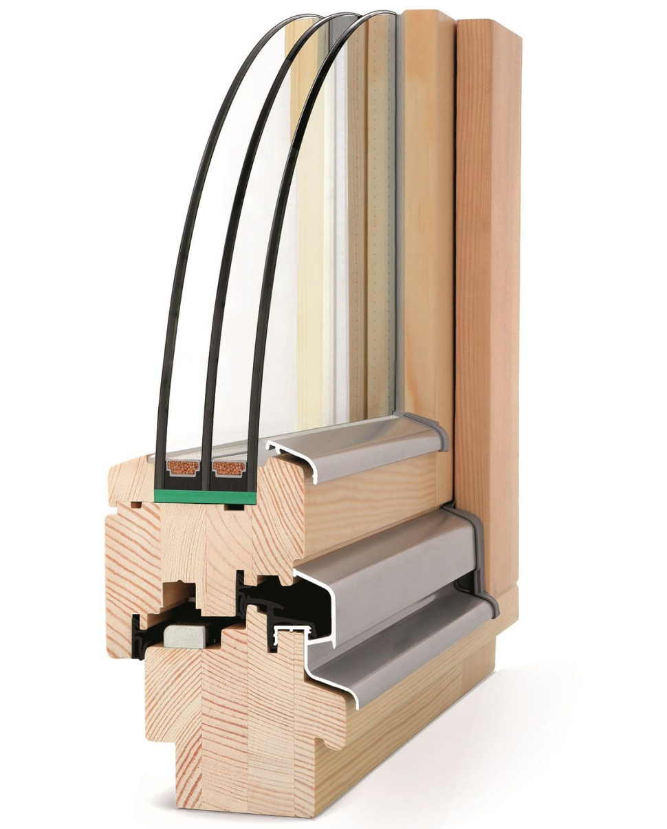 Profile drewniane z litego drewna