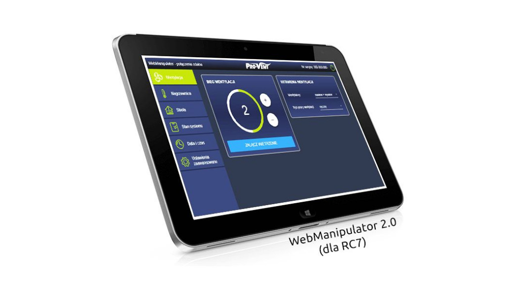 Zdalne zarządzanie wentylacją z nowym WebManipulatorem 2.0