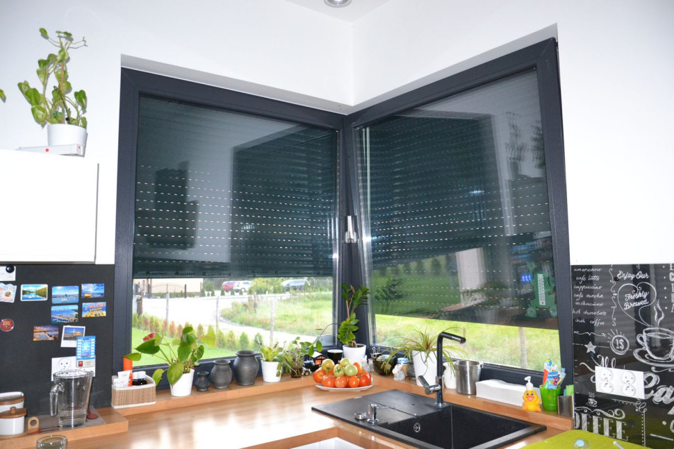 Rolety zewnętrzne w kuchni