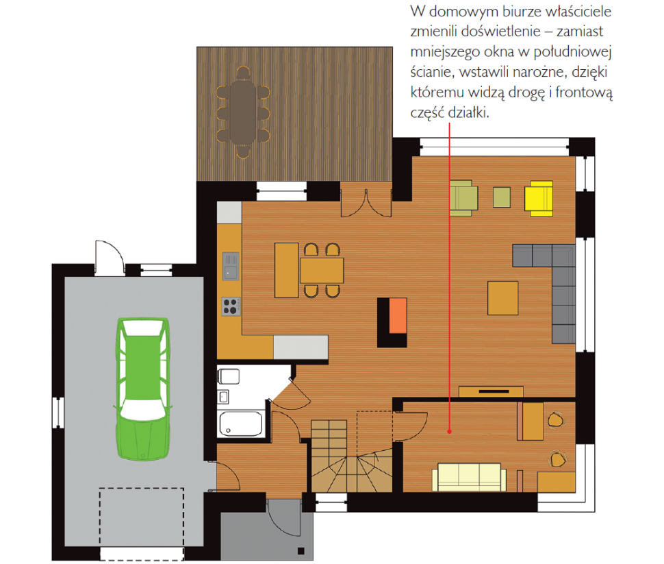 Rzut parteru po zmianach