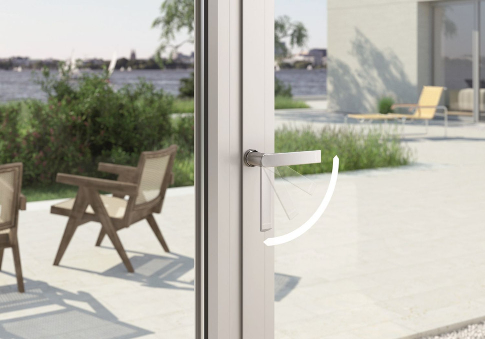 Drzwi balkonowe Schüco AWS 75.SI+ - sposób otwierania