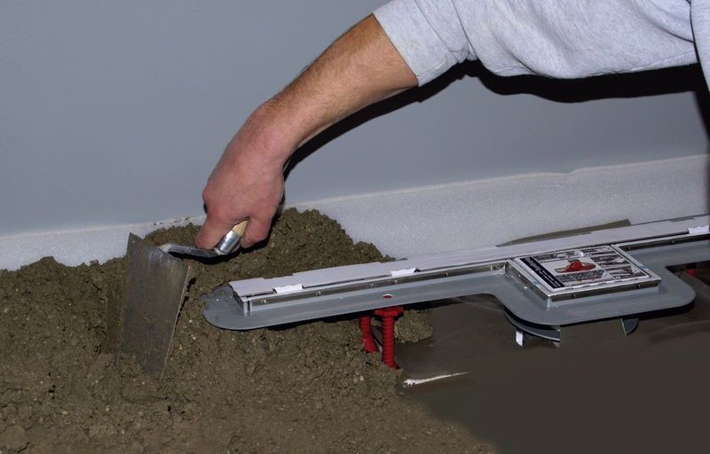 Układanie warstwy jastrychu