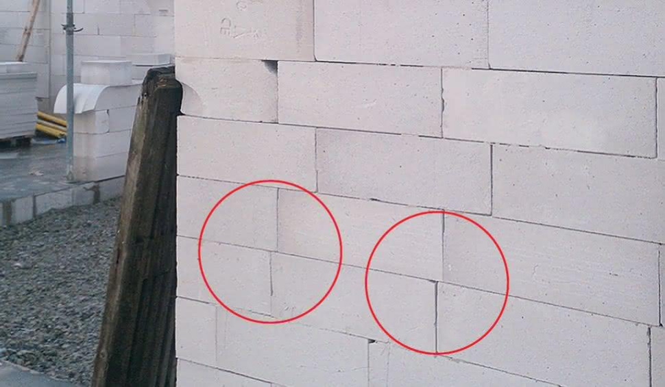 Brak właściwego przemurowania