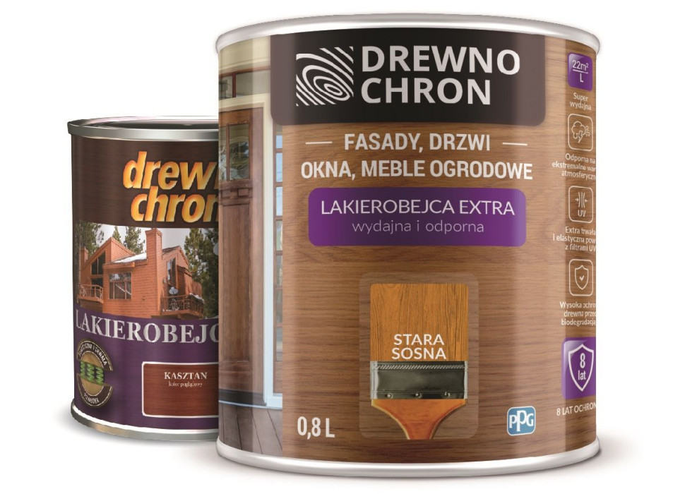 Drewnochron: nowe opakowania, nowe logo