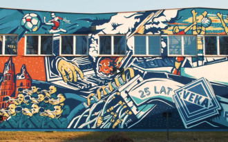 25 lat VEKA Polska na muralu