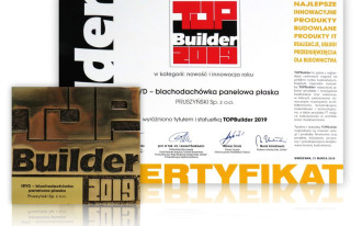 Top Builder 2019 dla blachodachówki PŁASKIEJ