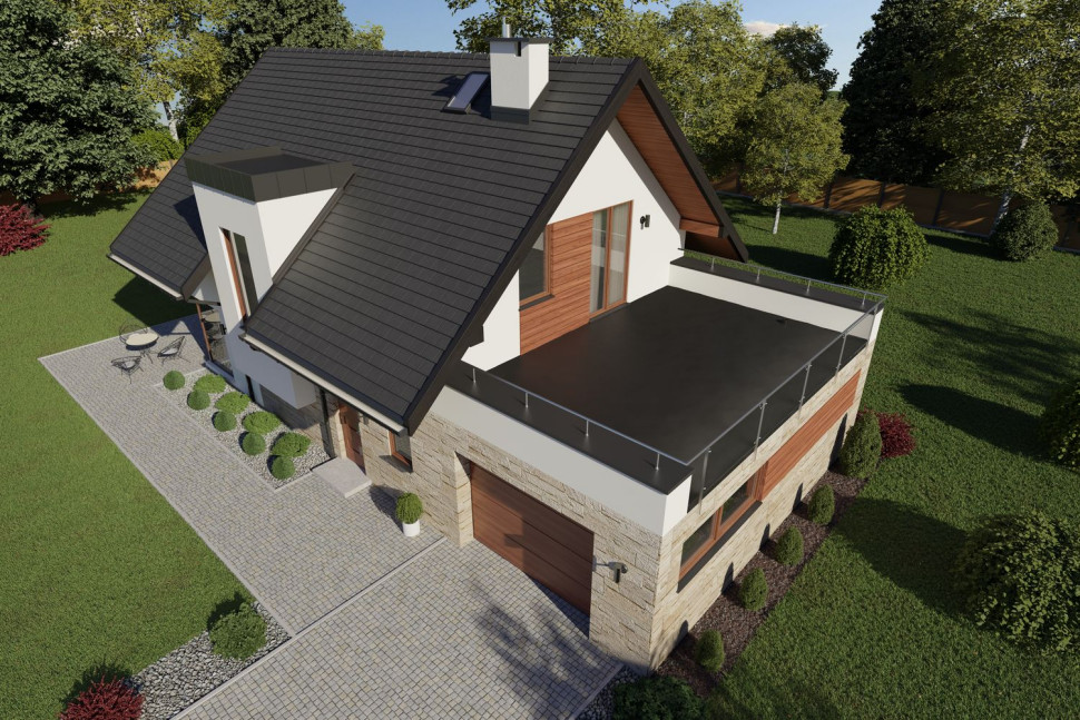 Membrana EPDM na dachu płaskim