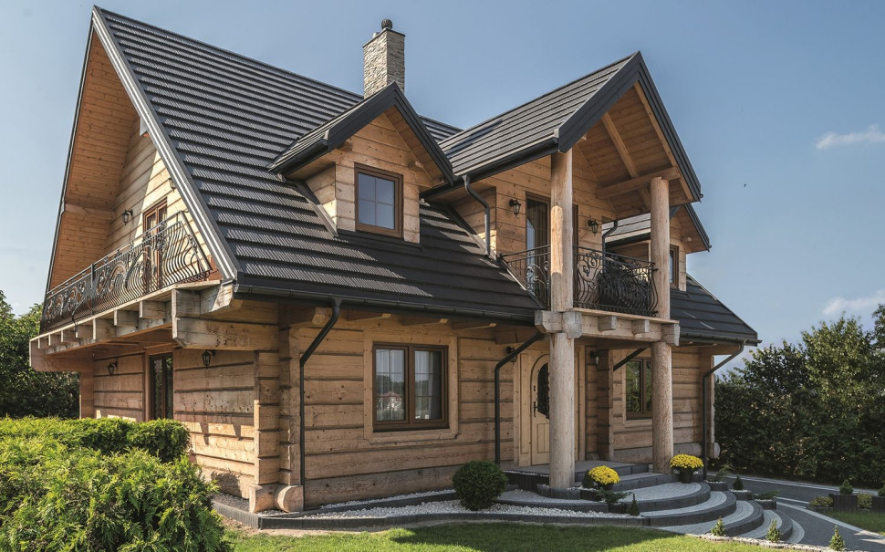 Blachodachówka na dachu