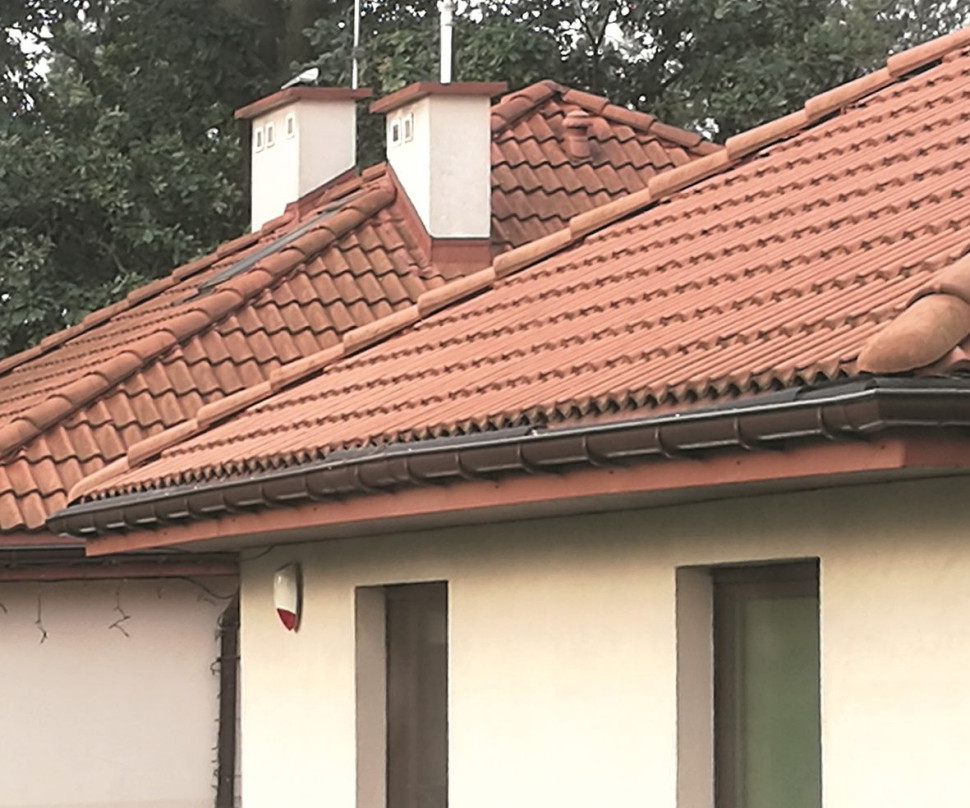 Błędem jest zbyt mała liczba rur spustowych