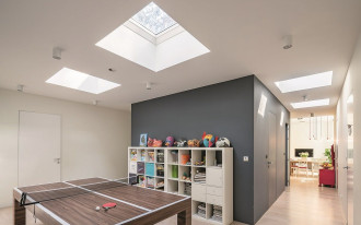 Okna do dachów płaskich typu F