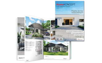 Nowy katalog z projektami domów nowoczesnych HomeKONCEPT