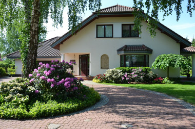 Widok na elewację frontową