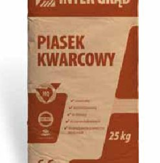Piasek budowlany kwarcowy