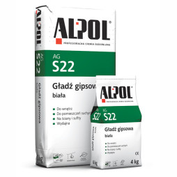 Gładź gipsowa biała; B,G