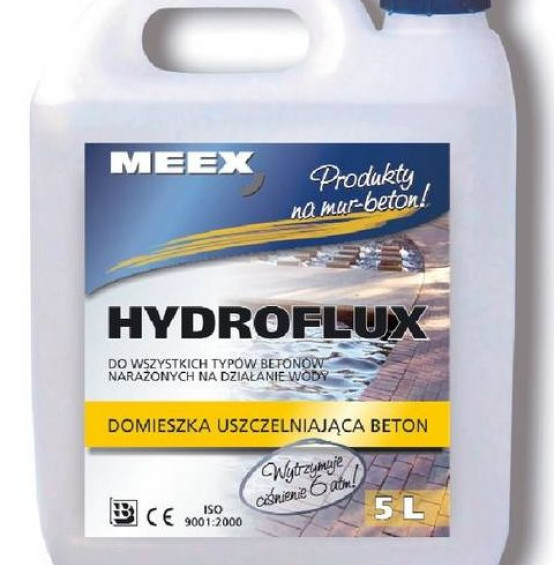 Domieszka uszczelniająca do betonów Hydroflux