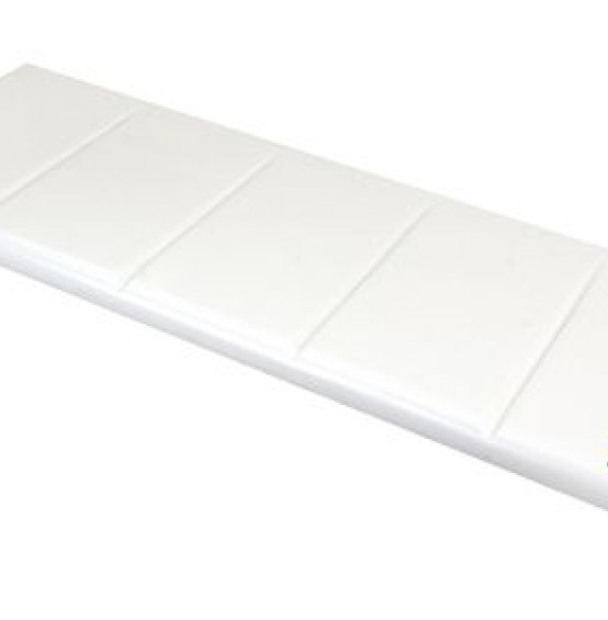 Parapet zewnętrzny Płytka biała