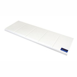 Parapet zewnętrzny Płytka biała