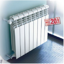 Grzejnik wodny aluminiowy Condal 60/10