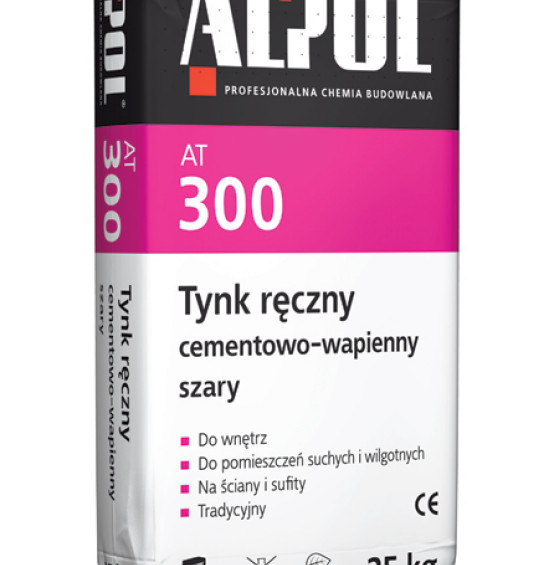 Tynk cementowo-wapienny AT 300