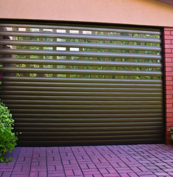 Brama garażowa  rolowana