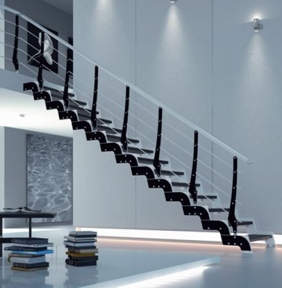 Schody zabiegowe Loft