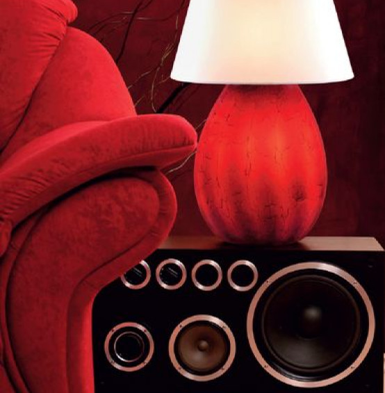 Lampa stojąca GENTLE RED L1