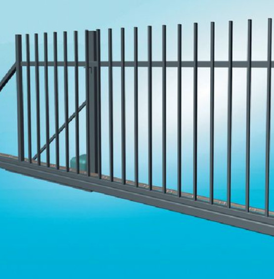 Brama przesuwna Betafence Egidia Palisada