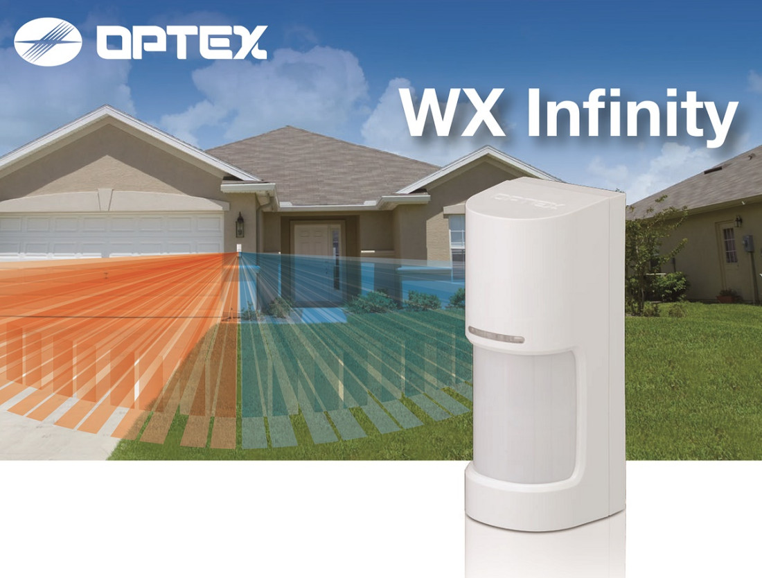Panoramiczna czujka ruchu OPTEX WX Infinity