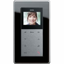 Natynkowy wideounifon Gira Esprit czarne szkło C