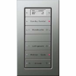 Czujnik przyciskowy Gira E22 aluminium