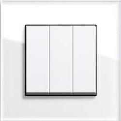 Wyłącznik Gira Esprit białe szkło