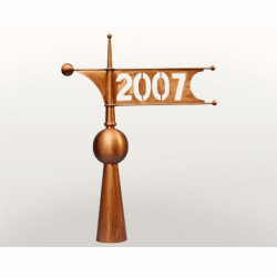 Iglica dachowa z chorągiewką I